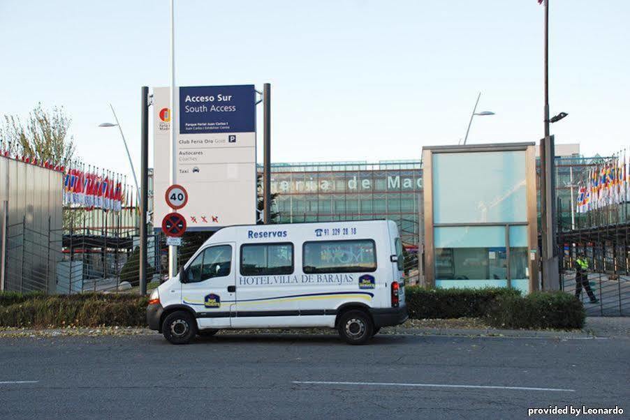 Hotel Villa De Barajas Madrid Bagian luar foto